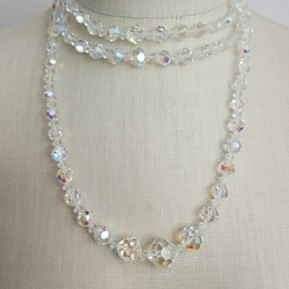Bundle of Crystal Choker Necklaces EUC